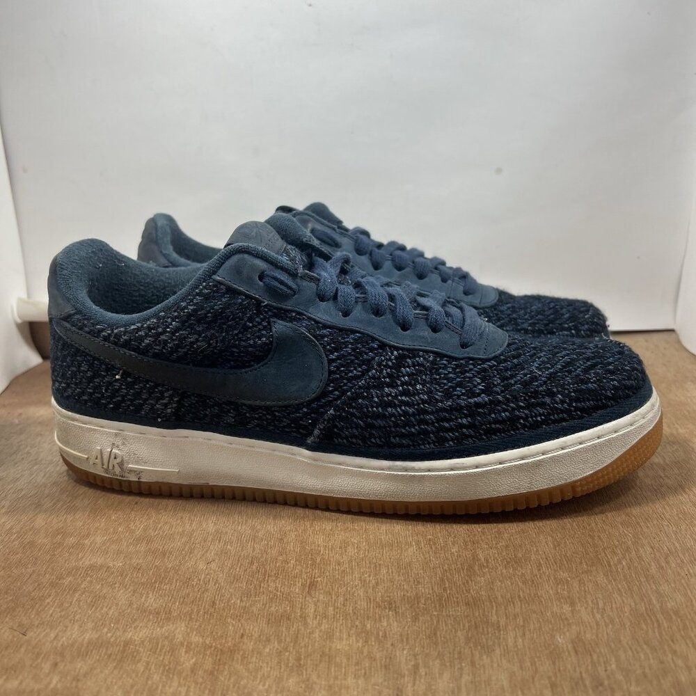 Nike Air Force 1 07 Indigo 917825-400 Men Size 13 Armory Navy White Gum